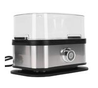 TOPINCN Cuociuova Elettrico Cuociuova Rapido Sode Capacità 6 Uova per Uova Strapazzate Sode in Camicia Frittate con Spegnimento Automatico Protezione Contro L'ebollizione a Secco (Spina europea)