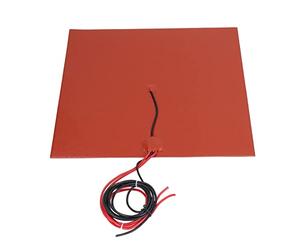 TOPINCN Cuscinetto Riscaldante della Stampante 3D Percorso di Riscaldamento Al Silicone con Colla di Cuspide (DC24V)