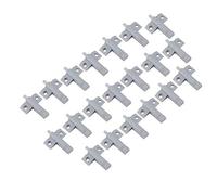 TOPINCN Drawer Buffer per Ante di Mobili, 20 Pezzi 63mm | Robusta struttura in ABS, riduce al minimo il rumore, si adatta alle cassettiere, installazione rapida
