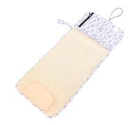 TOPINCN Fasciatoio Portatile per Bambini Comodo Impermeabile per Viaggi a Casa Nylon Facile da Pulire 1 unità (Arcobaleno bianco)