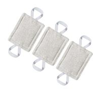 TOPINCN Fermaporta da 3 Pezzi, Copertura con Chiusura a Riduzione del Rumore con Cinghie Elastiche per Stanze Silenziose di Sicurezza (10x8 cm)