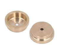 TOPINCN Film Camera MR9 Convertitore Batteria in Ottone, 2 Pezzi Impostati Facile Installazione, Compatibile con Batterie a Pulsante D'aria di Zinco LR44 1.4V