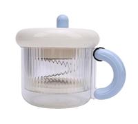 TOPINCN Filtro di Yogurt Greco, Filtro per Produttore di Yogurt Secco con Design Staccabile, Separatore di Siero di Latte con Sacca a Maglia Fine per Stendere Yogurt Pane Tazza di (BLUE)
