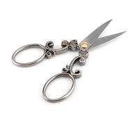 TOPINCN Forbici da Cucito Vintage in Acciaio Inossidabile Utensile da Taglio Durevole per Materiali Artigianali in Tessuto da Sartoria, 11 * 5,5 Cm, Applicabile per gli Appassionati di Cucito