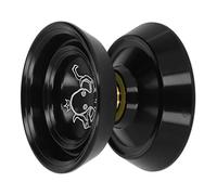 TOPINCN Giocattolo con Palla Yoyo Ponderata Emisfero Reattivo, Palla con Corde Yoyo in Metallo per Principianti Ragazzi Adulti Giocatori Palla con Tecnologia di Ritorno Automatico (Lucido)