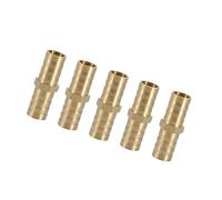 TOPINCN Giunto Spinato Dritto in Ottone di Lunga Durata con Buona Tenuta per il Montaggio - 6/8/10/12/14/16/20 Mm (10 mm (5 pezzi))