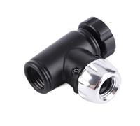 TOPINCN GIYO Testa di Gonfiaggio della Valvola della Bici per un Gonfiaggio Efficiente dei Pneumatici con Bombole di CO2 da 16 G Strumento Portatile Leggero per gli Appassionati di Ciclismo su Strada