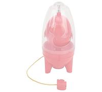 TOPINCN Golden Egg Maker Egg Spinner Shaker con Cuscinetto in Silicone Alimentare per Mescolare Tuorlo D' e Bianco Protezione Perfetta Nessuna Rottura Facile Funzionamento con Corda (PINK)