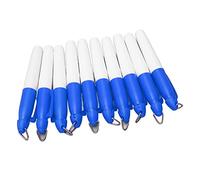 TOPINCN Golfing Marker Pen 10pcs Waterproof Oil Based Colorful Drawing