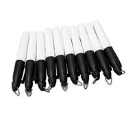 TOPINCN Golfing Marker Pen 10pcs Waterproof Oil Based Colorful Drawing