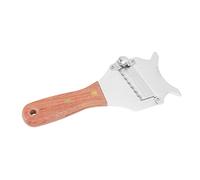 TOPINCN Grattugia per Tartufi in Acciaio Inox a Spessore Regolabile con Manico Ergonomico in Legno per Formaggio Al Cioccolato e Uso in