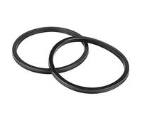 TOPINCN Guarnizioni Stallonatore in Gomma per Smontagomme Ad Alta Resistenza e Durata, Funzionamento Facile per Modelli Compatibili A2024, A2002, A2001, A2000, Guarnizioni Nere da 2 Pezzi per (186 mm)