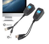 TOPINCN HD -TVI -Video Compatibile Video Balun Transè con immunità Terrestre da 60 DB, 1 Coppia per il di Monitoraggio Domestico