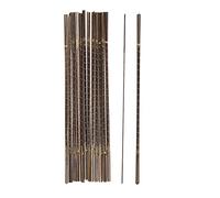 TOPINCN I Gioielli Hanno Visto la Banda/ala dell'Università con Metallo per 144 Pezzi di Legno per il Laboratorio di Gioielli Fai -da -te (0#)