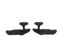 TOPINCN Impugnature Palestra Antiscivolo in Gomma Resistente per Sollevamento Pesi e Allenamento della Forza, 2 Paia per Tutti Gli Adulti (Black)