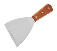 TOPINCN In Acciaio Inossidabile Bbq Grill Tornatore Resistenti Al Calore Non Stick Resistenti Barbecue Griglia Beafsteak Spatola Tornatore Strumento di Cottura per Lanciare Uova