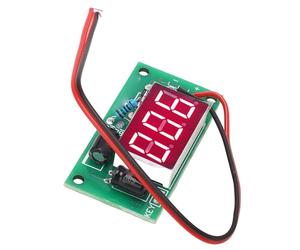 TOPINCN Integrazione Flessibile del Modulo Contatore Actuator Display Digitale Rosso a 3 Bit per PCB di Monitoraggio di Apparecchiature Industriali (16-26 V)