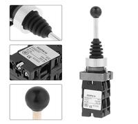 TOPINCN Interruttore a Joystick con Blocco 4NO a 4 Posizioni con Blocco per Circuiti di Controllo CA/CC Industriali, Prestazioni Elevate