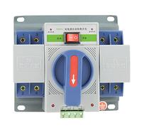 TOPINCN Interruttore Automatico con Interruttore di Trasferimento Automatico a Doppia Alimentazione 63A 2P Funzione di Protezione Completa per Un'alimentazione Installazione Semplice