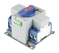 TOPINCN Interruttore di Trasferimento Automatico Mini Interruttore Automatico a Risparmio Energetico per Edifici per Uffici 220V 63A 2P Doppio di Alimentazione per la Lotta Antincendio