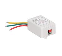 TOPINCN Interruttore relè Ritardo Timer Regolabile per Risparmio Energetico e Controllo Sicurezza, Uscita 1 Canale per Dispositivo di Raffreddamento del Motore della Ventola, Ingresso CA 110-220 V