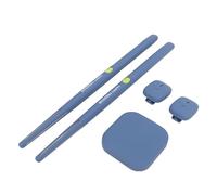 TOPINCN Kit di Batteria Virtuale Set di Batteria Elettronica Portatile Esperienza Realistica di Percussione Ad Aria per Principianti Bambini Adulti, Compatta e Portatile per L'home Office All'aperto