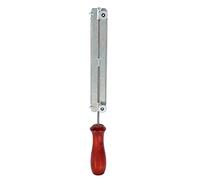 TOPINCN Kit di Lime per Motosega Set di Utensili in Legno Durevole per Un'Affilatura Rapida, Disponibile nelle Dimensioni 4 Mm, 4,8 Mm, 5,5 (Manico in Legno+Staff Lima/4,0)