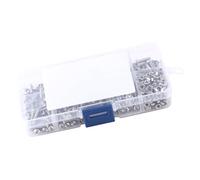TOPINCN Kit di Viti a Esagono Incassato a Testa Bombata in Acciaio Inossidabile per Elettrodomestici e Uffici, Materiale 304, Assortimento di Dadi e Bulloni M3 da 340 Pezzi