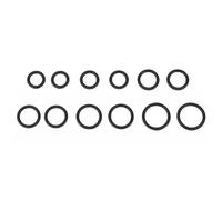 TOPINCN Kit Rondelle di Tenuta NBR per Idraulici, Pompe da Garage Resistenti All'usura Termica per Macchinari, 12 Misure, 300 Pezzi