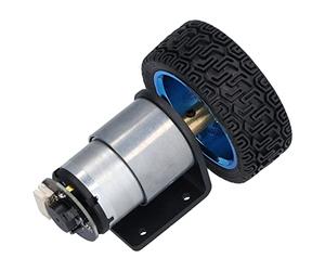 TOPINCN Kit Set Motore Encoder JGB37-520 con Grande Torsione per L'attrezzatura del Motore di velocità DC6V per Auto Intelligente Fai-da-te Balance (45RPM)