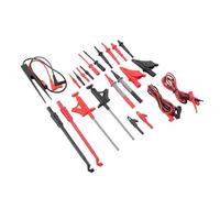 TOPINCN Kit Sonda per Test Multimetro da 25 Pezzi Cavi di Test Versatili con Clip a Coccodrillo per Uso Domestico e Industriale