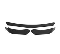 TOPINCN Kit Spoiler per Paraurti Anteriore Nero Lucido, Resistente e Antiurto per, Adatto per, Adatto per, Ottica Diversa per un Look Sportivo