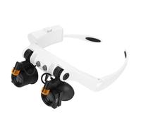 TOPINCN Lente D'ingrandimento per Ispezione con Lente Sostituibile - D'ingrandimento con Montaggio Sulla Testa a LED per L'ispezione dei Componenti - Ideale per la Riparazione di Orologi