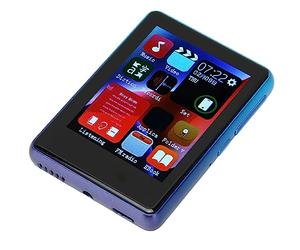 TOPINCN Lettore MP3 Bluetooth Lettore Musicale Portatile con Touch Screen Completo con Radio FM per gli Amanti della Musica Design Compatto (4+128 GB (scheda di memoria))