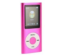 TOPINCN Lettore MP3 Lettore Bluetooth Ultra Sottile in Lega di Alluminio per Studenti Che Corrono Camminando, Musicale Portatile per Display LCD da 1,8 Pollici, Batteria a Lunga Durata