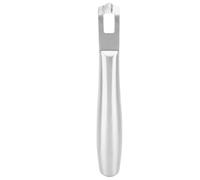 TOPINCN Limone Pelaler Zester, Raschiello della Buccia Al Limone, Gadget da Cucina in Acciaio Inossidabile, Grattugia a Zester con Manico per le Arance di Limoni Peeling Carote (SILVER)