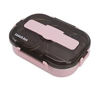 TOPINCN Lunch Box, Termico Piatti da Portata, Vassoi e Vassoi Vassoi da Portata Lunch Box con Isolamento Termico in Acciaio Inossidabile, Contenitore per Alimenti a Prova di