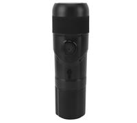 TOPINCN Macchina da caffè Elettrica Portatile 3 in 1 Supporto per Estrazione di caffè Macinato in Capsule con Cavo Accendisigari per Auto Macchina da Riutilizzabile per, (BLACK)