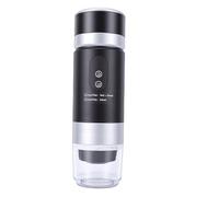 TOPINCN Macchina da caffè Portatile 2 Batterie Ricaricabili Macchina da caffè USB C da 20 Bar Capsula Macinata Compatibile con 2 Batterie da 7500 MAh per Campeggio, Viaggi, Ufficio