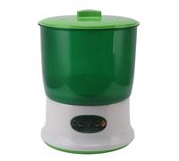 TOPINCN Macchina per Germogli di Soia, Macchina Automatica per Germogli di Soia, Germogliatore di Semi a Doppio Strato con Piastra a Pressione, per Uso Domestico, Produzione di (Spina europea 220 V)