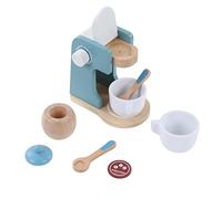 TOPINCN Macchina per il caffè Giocattolo per Giochi di Ruolo per Bambini, Design Dai Colori Tenui, Promuove L'interazione Genitore-figlio, 5,2 X 3,3 X 5, Pollici