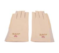 TOPINCN Manicure UV Protezione UV Senza Dito Gioco di Stretching Traspirante per un Salone di Casa, Cucito Fine, Protezione della Pelle del Polso, Dimensioni di Media Dimensioni per la Maggior Parte