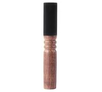 TOPINCN Martello per Campane Tibetane Fatto a Mano per la Meditazione e il Relax, Percussore Durevole in Legno di Pesca, 1 Pezzo Avvolto in Pelle