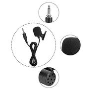 TOPINCN Microfono con Clip a Collare Cablato da 3 Pezzi Mini Microfono con Spina a Vite da 3,5 Mm per Presentazioni e con Alta sensibilità