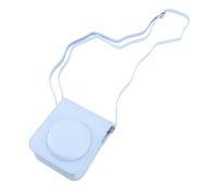 TOPINCN Mini Borsa per Fotocamera Custodia in PU per Mini 12 Cavo Tracolla Staccabile Facile da Appendere per gli Appassionati di Fotografia (BLUE)