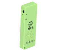 TOPINCN Mini Lettore MP3 Piccolo e Portatile, Lettore Musicale a Lunga Durata della Batteria per Studenti, Supporta Scheda di Memoria da 64 GB per i Viaggi (GREEN)