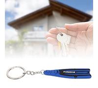 TOPINCN Mini Sourdy Mini Flipper Che Tieiring per Un'organizzazione Importante, Grigio in PVC Immerge il Temain per Zaini e Borse (BLUE)
