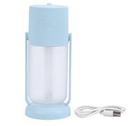 TOPINCN Mini Umidificatore Portatile con Ambiente Ambiance Diffusore Auto Diffusore Desktop Diffuser per Cars Travel Office Home 260ml (BLUE)