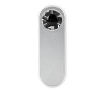 TOPINCN Mini Ventola di Raffreddamento del Ghiaccio Ventilatore da Collo Portatile Piccola Clip Sul Ventilatore Viaggio Personale Ricaricabile Senza Lama Aria Fredda Campeggio Ind (WHITE)