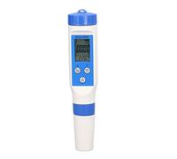 TOPINCN Misuratore per Test dell'Acqua 5 in 1, Penna per Test della qualità dell'Acqua Tester Digitale dell'Acqua con Bluetooth5.2 PH TDS EC Salt Temp App Controllo per Acquari di Piscine
